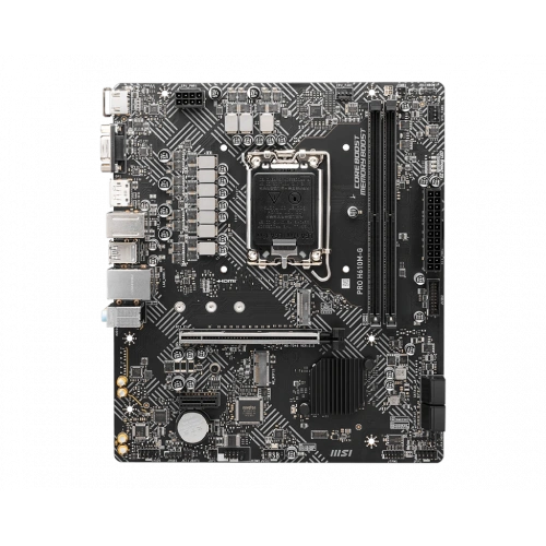 MSI PRO H610M-G DDR5 5600MHZ MATX 1700