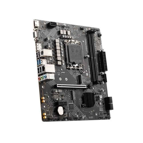 MSI PRO H610M-G SOKET 1700 DDR5 5600MHZ(OC) HDMI VGA DP M.2 USB3.2 1X 1G LAN MATX