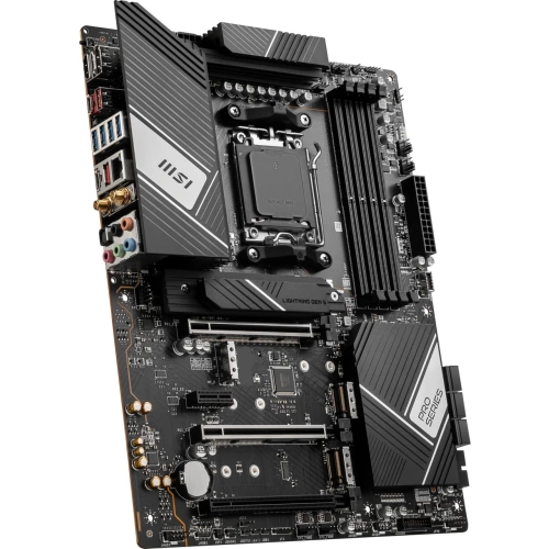 MSI PRO X670-P WIFI AM5 DDR5 6600MHZ(OC) 4X M.2 USB 3.2 HDMI DP 2.5G LAN AMD WIFI 6E RGB ATX