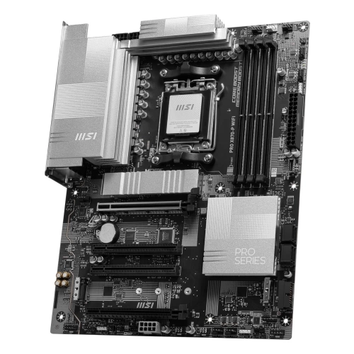 MSI PRO X870-P WIFI AM5 DDR5 8200MHZ(OC) 3x M.2 USB4 HDMI 5G LAN WIFI 7 RGB ATX