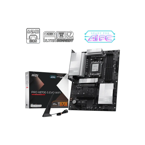 MSI PRO X870E-S EVO WIFI DDR5 AM5