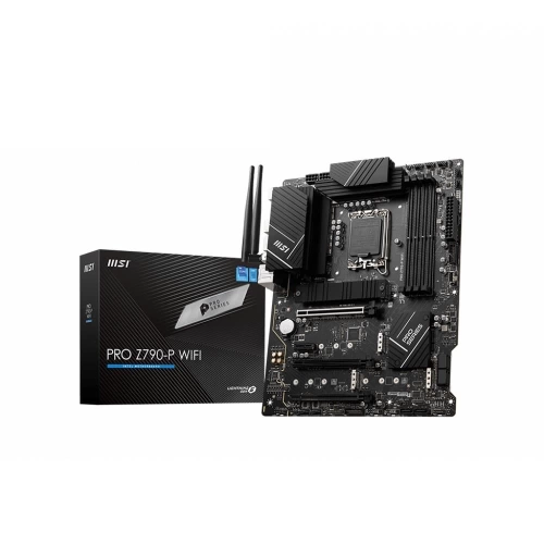 MSI PRO Z790-P WIFI SOKET 1700 DDR5 7000MHZ(OC) PCI-E GEN5 M.2 USB3.2 DP HDMI 1X2.5G LAN  WI-FI 6E ATX