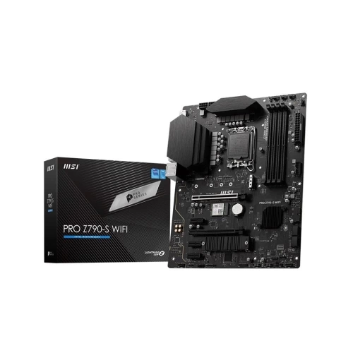 MSI PRO Z790-S WIFI SOKET 1700 DDR5 6600MHZ(OC) PCI-E GEN5 M.2 USB3.2 DP HDMI 1X2.5G LAN WI-FI 6E ATX