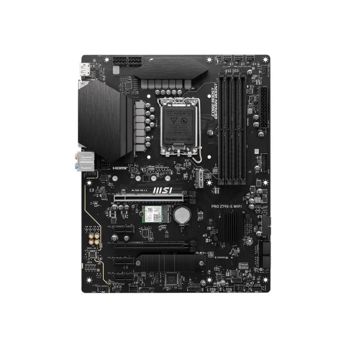 MSI PRO Z790-S WIFI SOKET 1700 DDR5 6600MHZ(OC) PCI-E GEN5 M.2 USB3.2 DP HDMI 1X2.5G LAN WI-FI 6E ATX