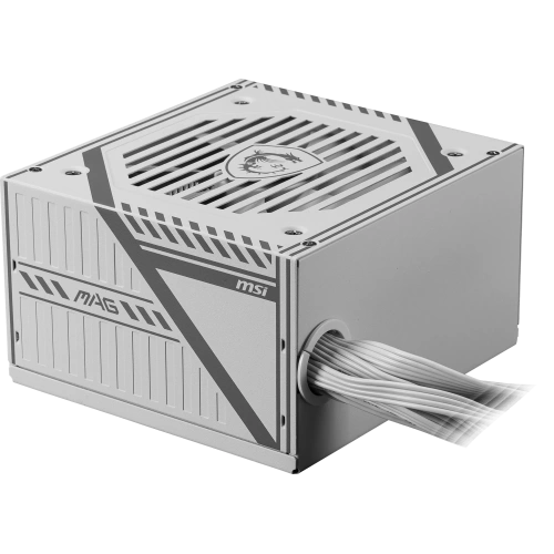 MSI PSU MAG A650BNL WHITE 650W 80+ BRONZE POWER SUPPLY