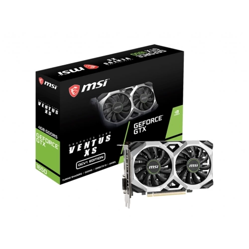MSI VGA GEFORCE GTX 1650 VENTUS XS 4G OCV1 GTX1650 4GB GDDR5 128B DX12 PCIE 3.0 X16 (1XDVI 1XHDMI 1XDP)