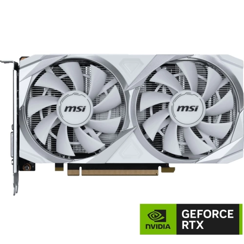 MSI VGA GEFORCE RTX 3050 VENTUS 2X XS WHITE 8G OC RTX3050 8GB GDDR6 128B DX12 PCIE 4.0 X8 (3XDP 1XHDMI)