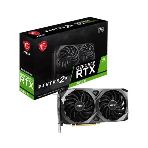 MSI VGA GEFORCE RTX 3060 TI VENTUS 2X 8GD6X OC RTX3060TI 8GB GDDR6X 256B DX12 PCIE 4.0 X16 (3XDP 1XHDMI)