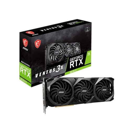 MSI VGA GEFORCE RTX 3070 TI VENTUS 3X 8G OC RTX3070TI 8GB GDDR6 256B DX12 PCIE 4.0 X16 (3XDP 1XHDMI)