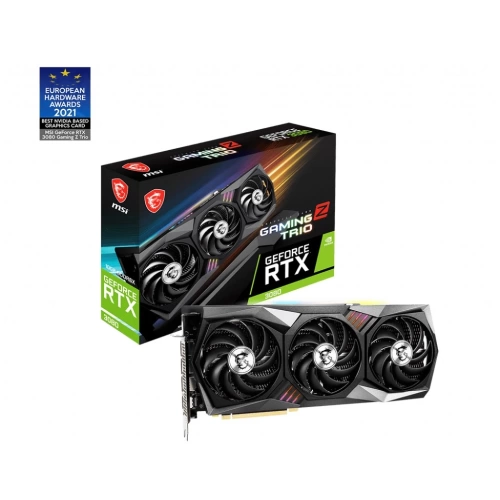 MSI VGA GEFORCE RTX 3080 GAMING Z TRIO 10G LHR RTX3080 10GB GDDR6X 320B DX12 PCIE 4.0 X16 (3XDP 1XHDMI)