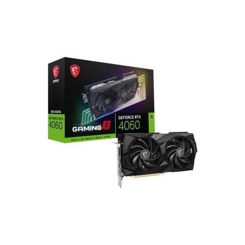 MSI VGA GEFORCE RTX 4060 GAMING X 8G RTX4060 8GB GDDR6 128B DX12 PCIE 4.0 X8 (3XDP 1XHDMI)