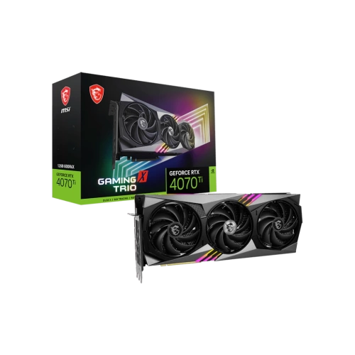 MSI VGA GEFORCE RTX 4070 GAMING X TRIO RTX4070 12GB GDDR6X 192B DX12 PCIE 4.0 X16 (3XDP 1XHDMI)