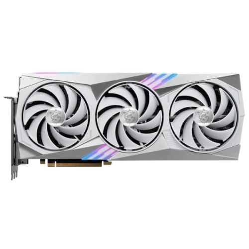 MSI VGA GEFORCE RTX 4070 TI GAMING TRIO WHITE RTX4070 TI 12GB GDDR6X 192B DX12 PCIE 4.0 X16 (3XDP 1XHDMI)