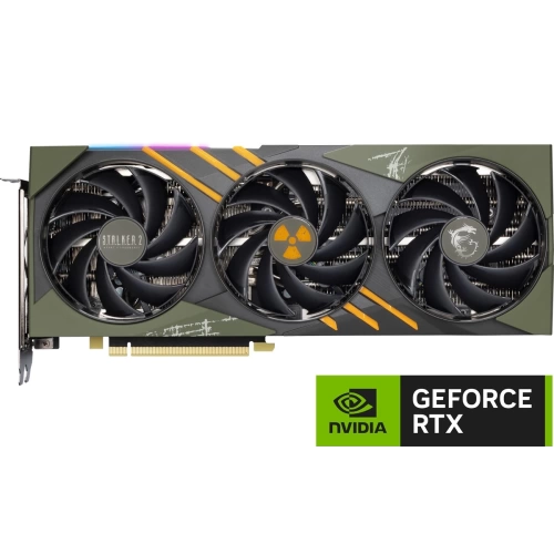 MSI VGA GEFORCE RTX 4070 TI SUPER 16G GAMING SLIM STALKER 2 EDITION RTX4070TIS 16GB GDDR6X 256B DX12 PCIE 4.0 X16 (3XDP 1XHDMI)