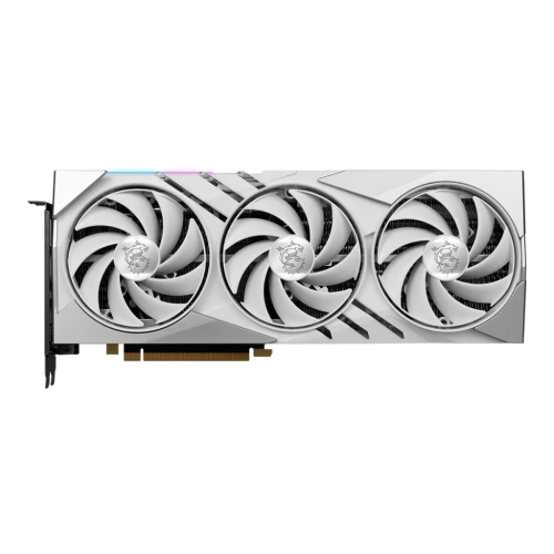 MSI VGA GEFORCE RTX 4070 TI SUPER 16G GAMING X SLIM WHITE RTX4070TIS 16GB GDDR6X 256B DX12 PCIE 4.0 X16 (3XDP 1XHDMI)