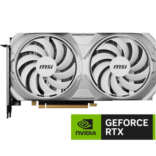 MSI VGA GEFORCE RTX 4070 VENTUS 2X WHITE 12G OC RTX4070 12GB GDDR6X 192B DX12 PCIE 4.0 X16 (3XDP 1XHDMI)