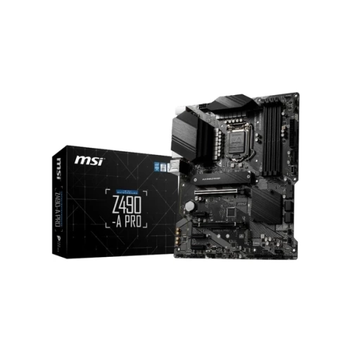 MSI Z490-A PRO SOKET 1200 DDR4 4800 (OC) PCI-E GEN 4 M.2 USB3.2 1X 2.5G LAN ATX