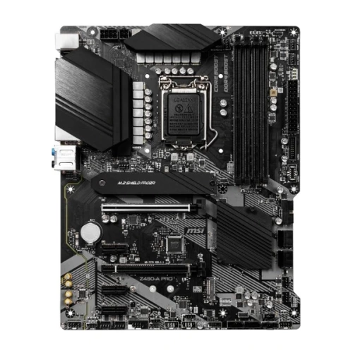 MSI Z490-A PRO SOKET 1200 DDR4 4800 (OC) PCI-E GEN 4 M.2 USB3.2 1X 2.5G LAN ATX