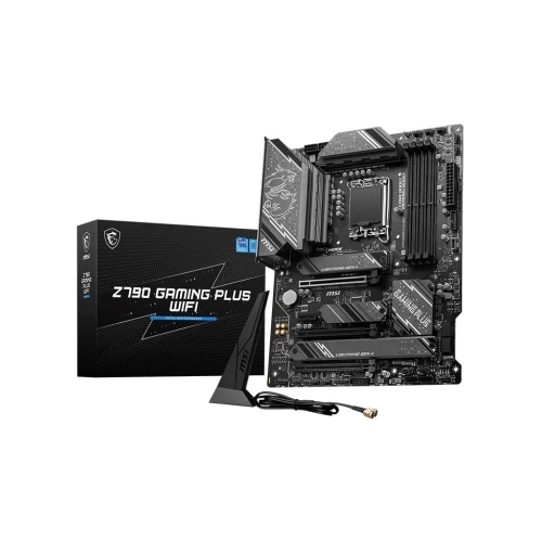 MSI Z790 GAMING PLUS WIFI SOKET 1700 DDR5 7200MHZ(OC) PCI-E GEN5 M.2 USB3.2 DP HDMI 1X2.5G LAN WI-FI 6E ATX