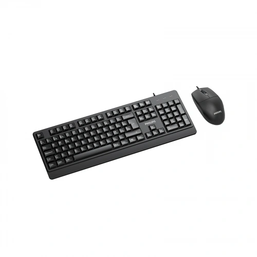PHILIPS KABLOLU KLAVYE&MOUSE SET SPT6247B SİYAH