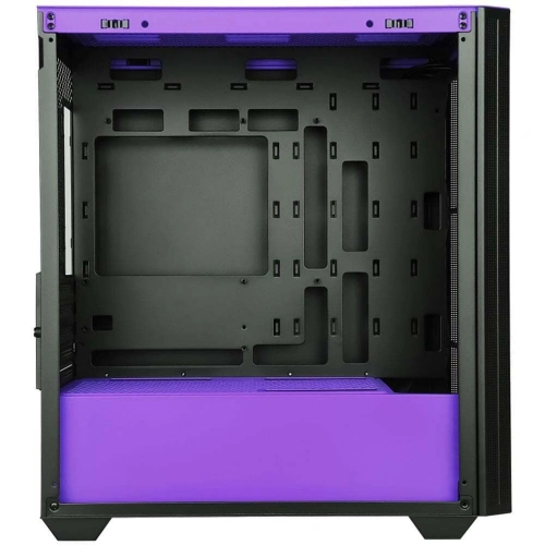 PowerBoost PB-P2252BP USB 3.0, ATX Mesh, Ring ARGB Fan, Mor Kasa