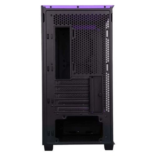 PowerBoost PB-P2252BP USB 3.0, ATX Mesh, Ring ARGB Fan, Mor Kasa