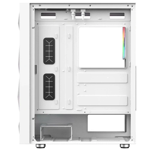 PowerBoost PB-P3509BW USB 3.0, ATX Mesh, ARGB Fan, Beyaz Kasa (PSU yok)