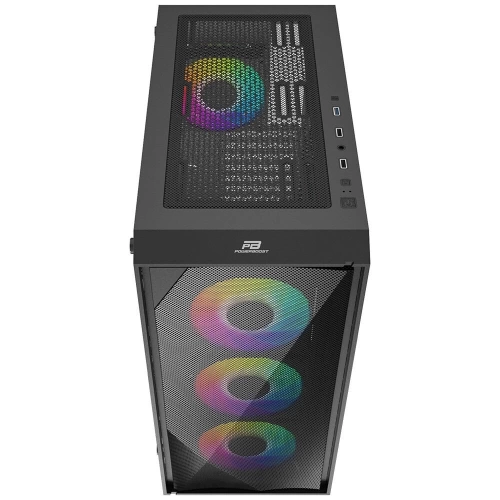 POWERBOOST PB-P711B USB 3.0 MESH ARGB FANLI GAMİNG KASA