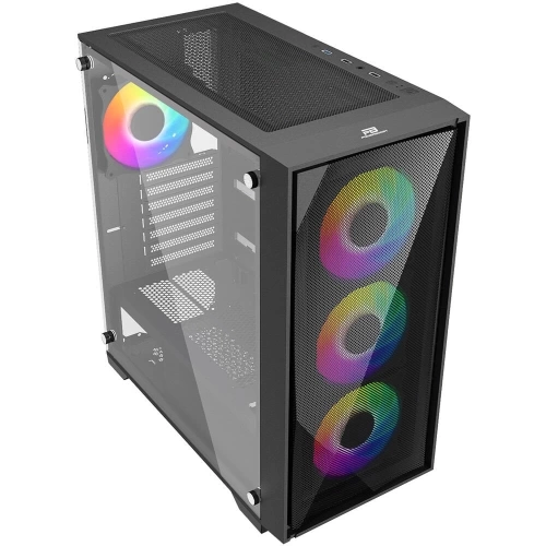 POWERBOOST PB-P711B USB 3.0 MESH ARGB FANLI GAMİNG KASA