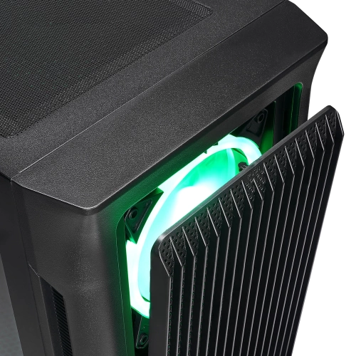 RAMPAGE PROLIX MESH 650W 80+ SİYAH 4*12CM ARGB FAN MANYETİK TEMPERLİ CAMLI ATX MİD-T GAMİNG OYUNCU KASASI