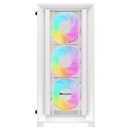 RAMPAGE VOYAGER 750W 80+ BRONZE BEYAZ 4*RGB AUTO FAN ATX MİD-T GAMİNG OYUNCU KASASI RAMPAGE