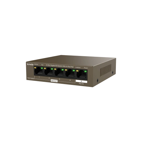 TENDA TEG1105PD 5PORT 10/100/1000 POE EXTENDER
