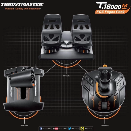 THRUSTMASTER T.16000M FLIGHT PACK WW VERSION