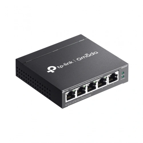 TP-LINK ES205GP 5 PORT YÖNETİLEBİLİR 65W POE SWITCH