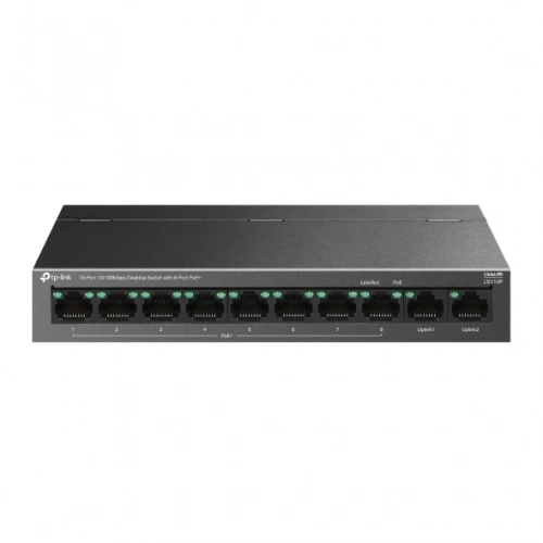 TP-LINK LS110P 10PORT 10/100 YÖNETİLEMEZ POE SWITCH