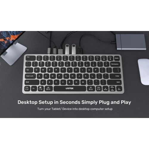 UNITEK 9-IN-1 USB-C HUB KLAVYE (D1092A)
