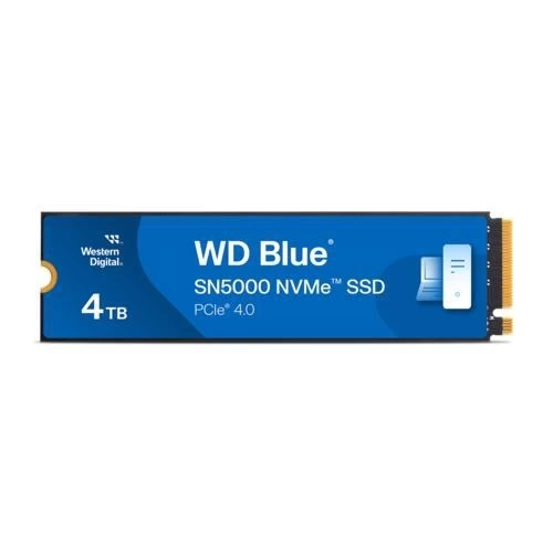 WD 4TB Blue Sn5000 SSD m.2 WDS400T4B0E