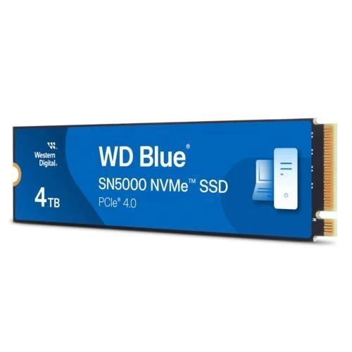 WD 4TB Blue Sn5000 SSD m.2 WDS400T4B0E