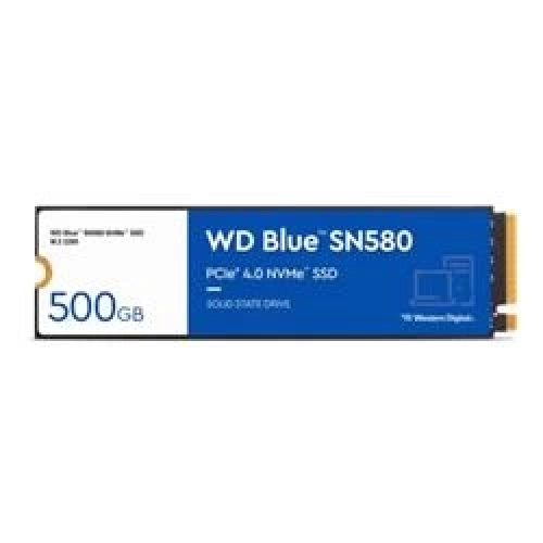 WD 500GB Blue SN580 SSD m.2 NVMe WDS500G3B0E