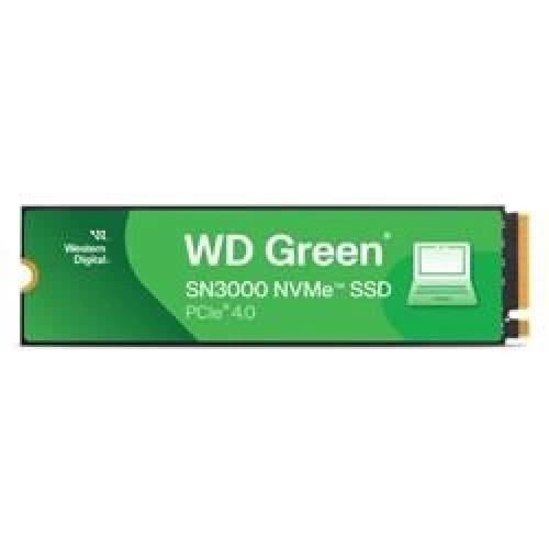WD 500GB Green SN3000 SSD m.2 NVMe WDS500G4G0E