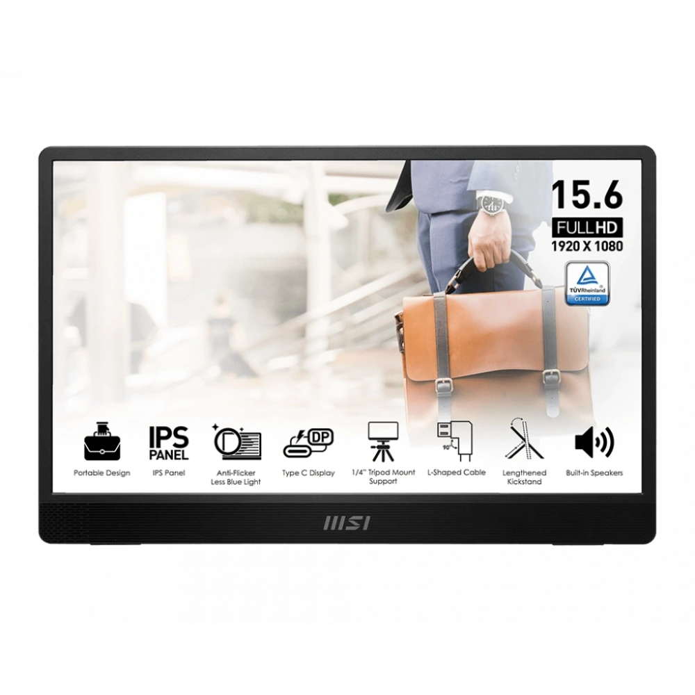 15.6 MSI PRO MP161 E2 IPS 4MS 60HZ ADAPTIVE-SYNC PORTATİF
