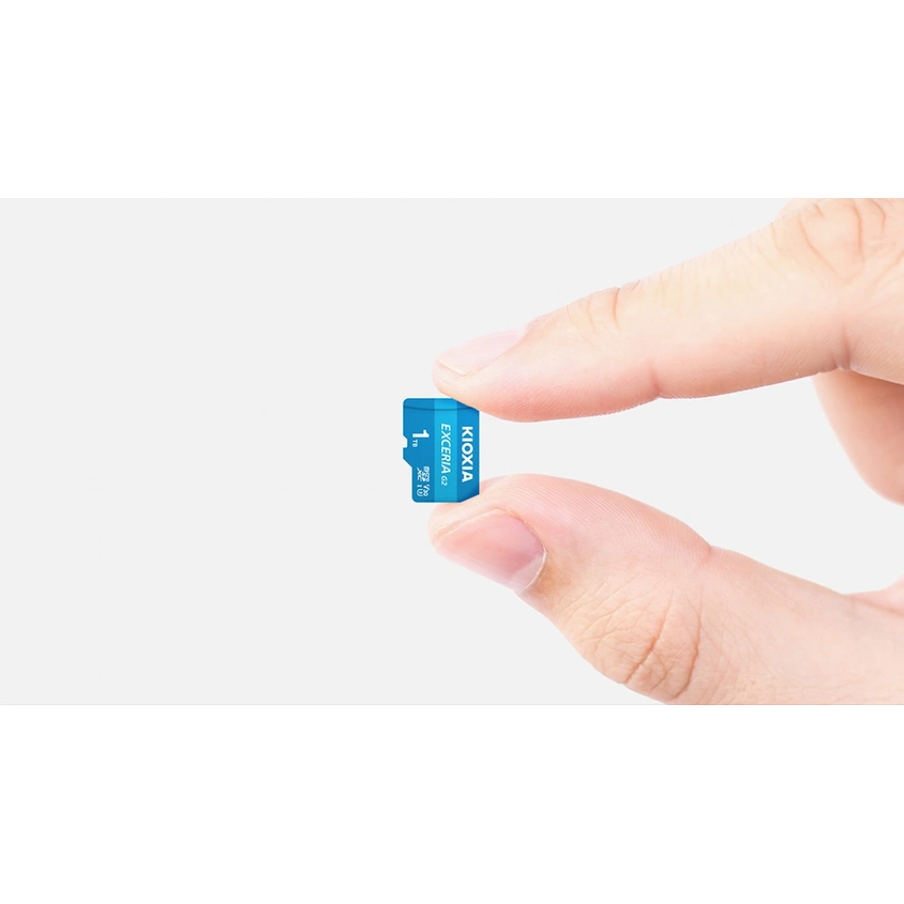 1TB KIOXIA EXCERIA G2 MICRO SDXC U3 V30 4K 100 MB/s LMEX2L001TG2