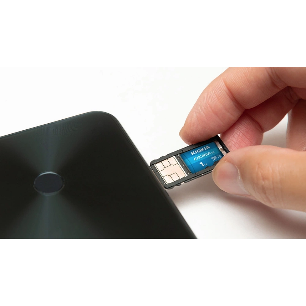 1TB KIOXIA EXCERIA G2 MICRO SDXC U3 V30 4K 100 MB/s LMEX2L001TG2