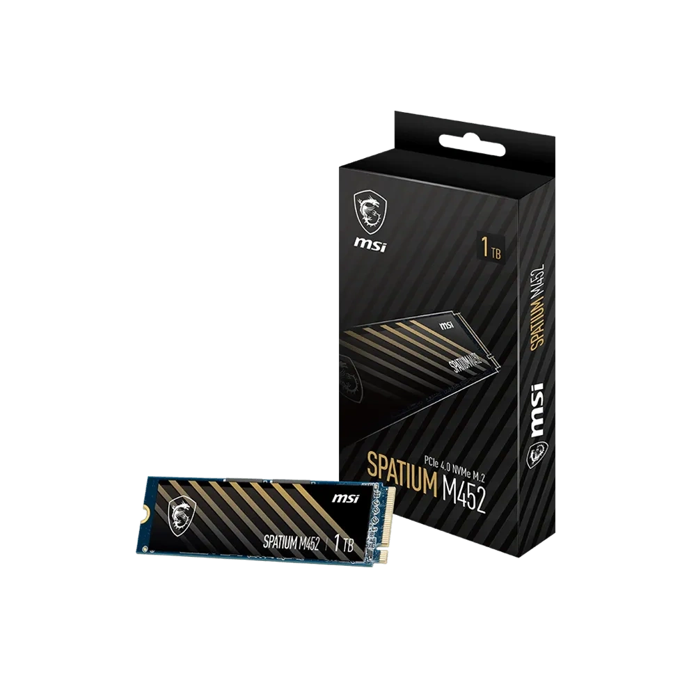 1TB MSI SPATIUM M452 PCIE 4.0 NVME M.2