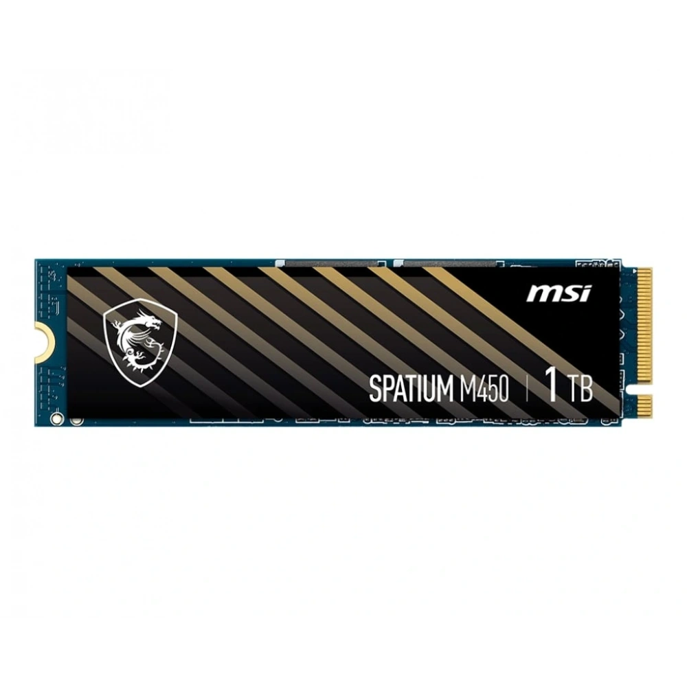 500GB MSI SPATIUM M450 PCIE 4.0 NVME M.2 V1 3000/2000MB/s