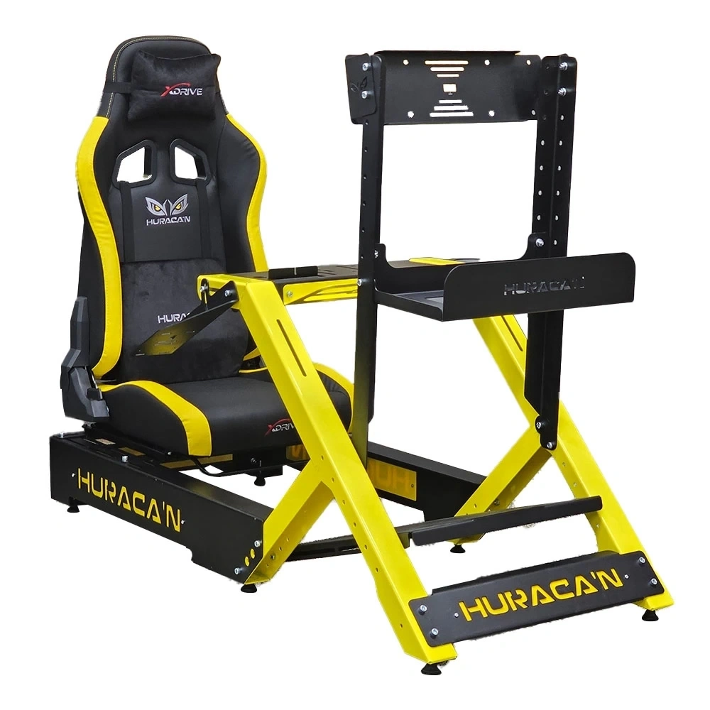 Huracan Eco Race Yarış Simülatörü Kokpiti-Sarı