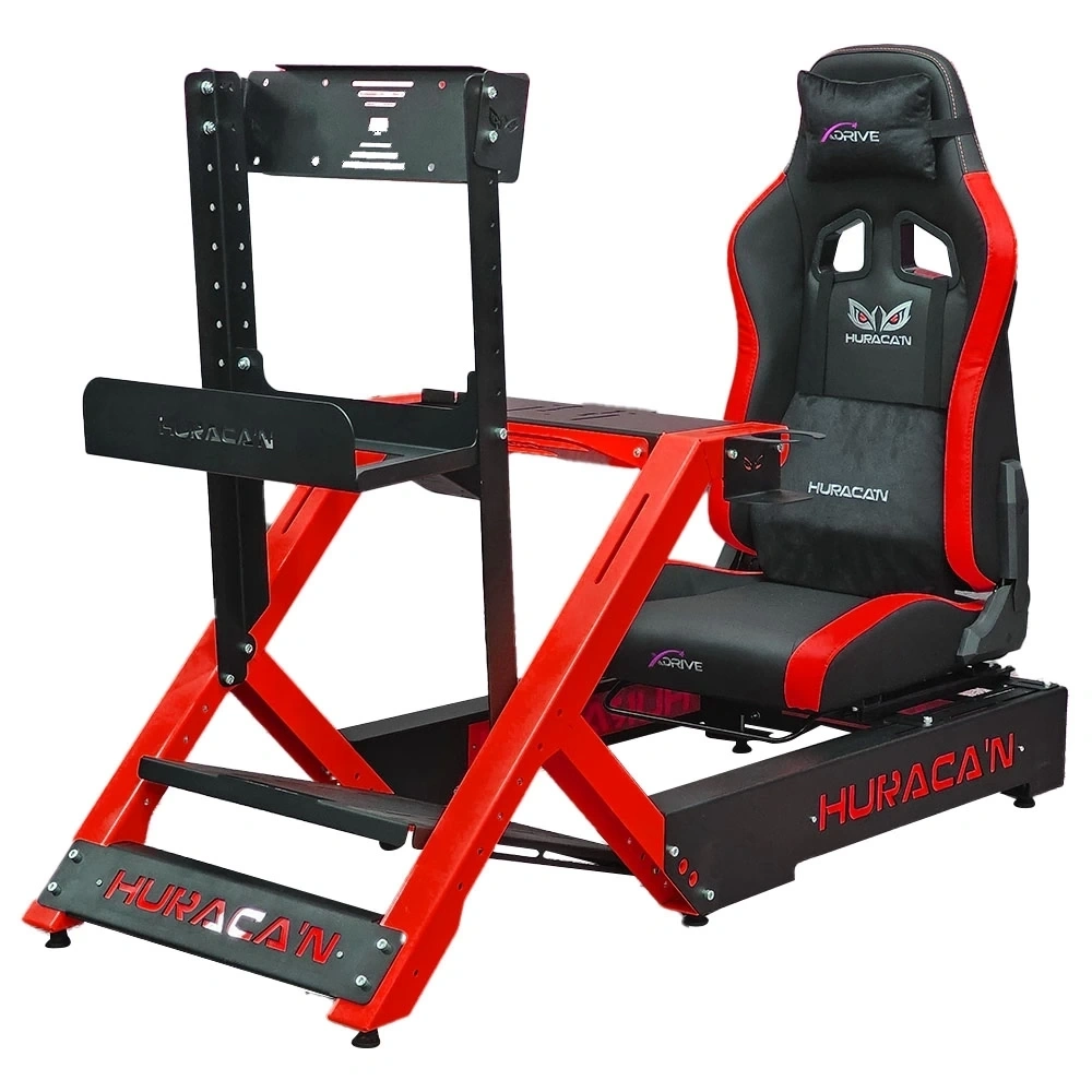 Huracan Eco Race Yarış Simülatörü Kokpiti-Kırmızı