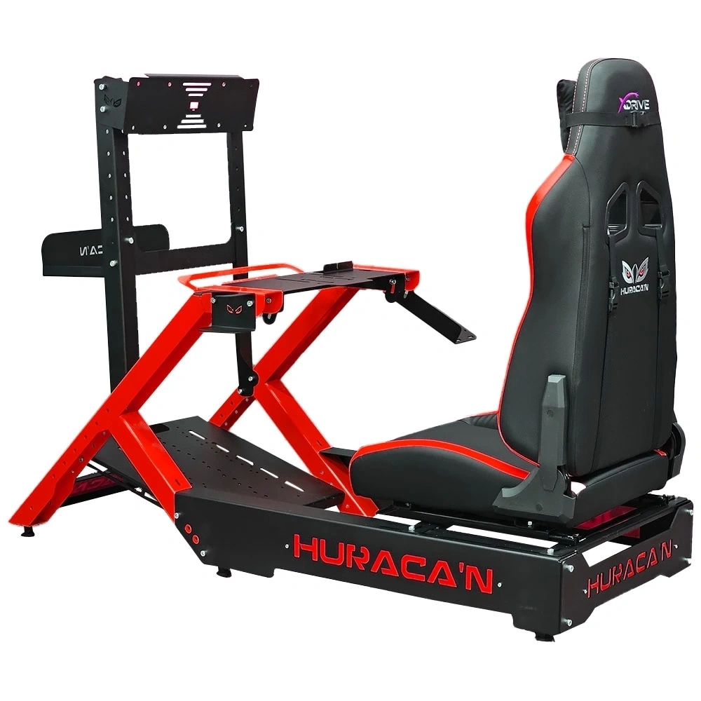 Huracan Eco Race Yarış Simülatörü Kokpiti-Kırmızı