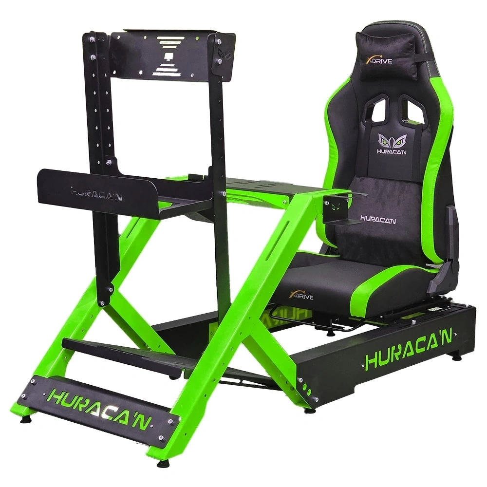 Huracan Eco Race Yarış Simülatörü Kokpiti-Yeşil