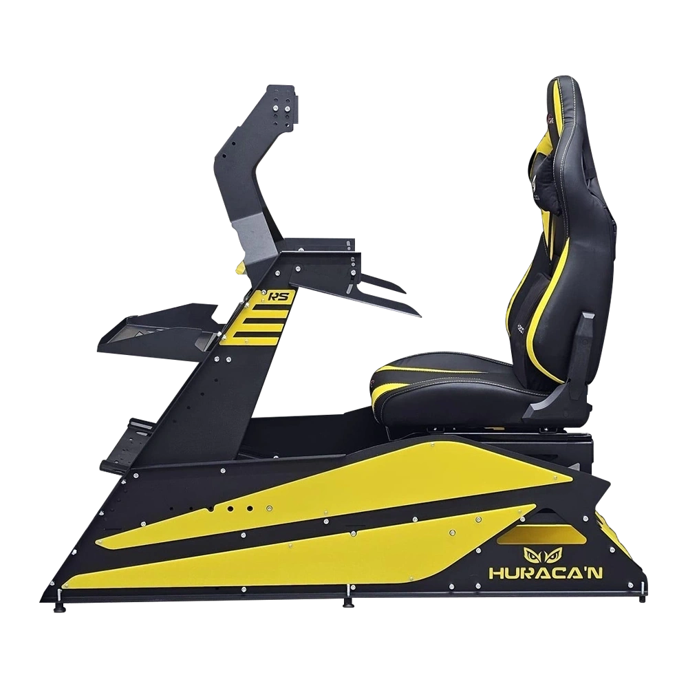 Huracan RS Premium Yarış Simülatörü Kokpiti-Sarı